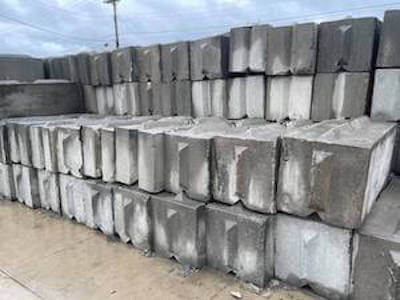 Thumbnail of a stack of 2'x2'x3' / 1800 lb Blocks from binblocks.net, perfect for versatile retaining walls.